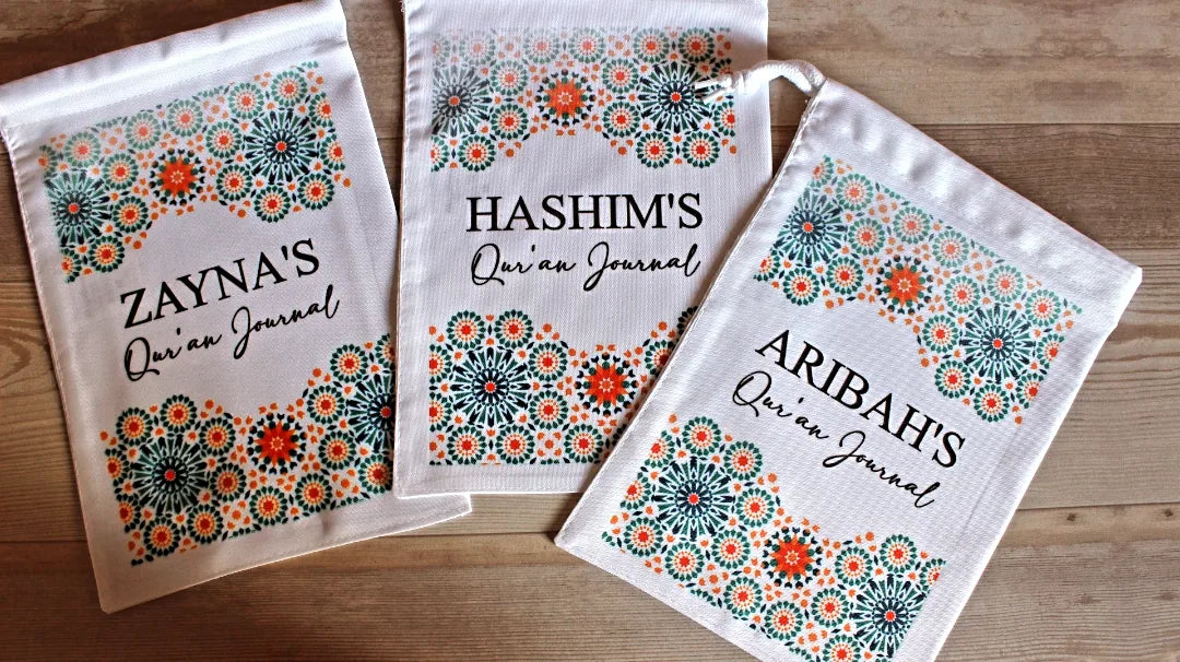 Personalised Qur'an Journal & Pouch