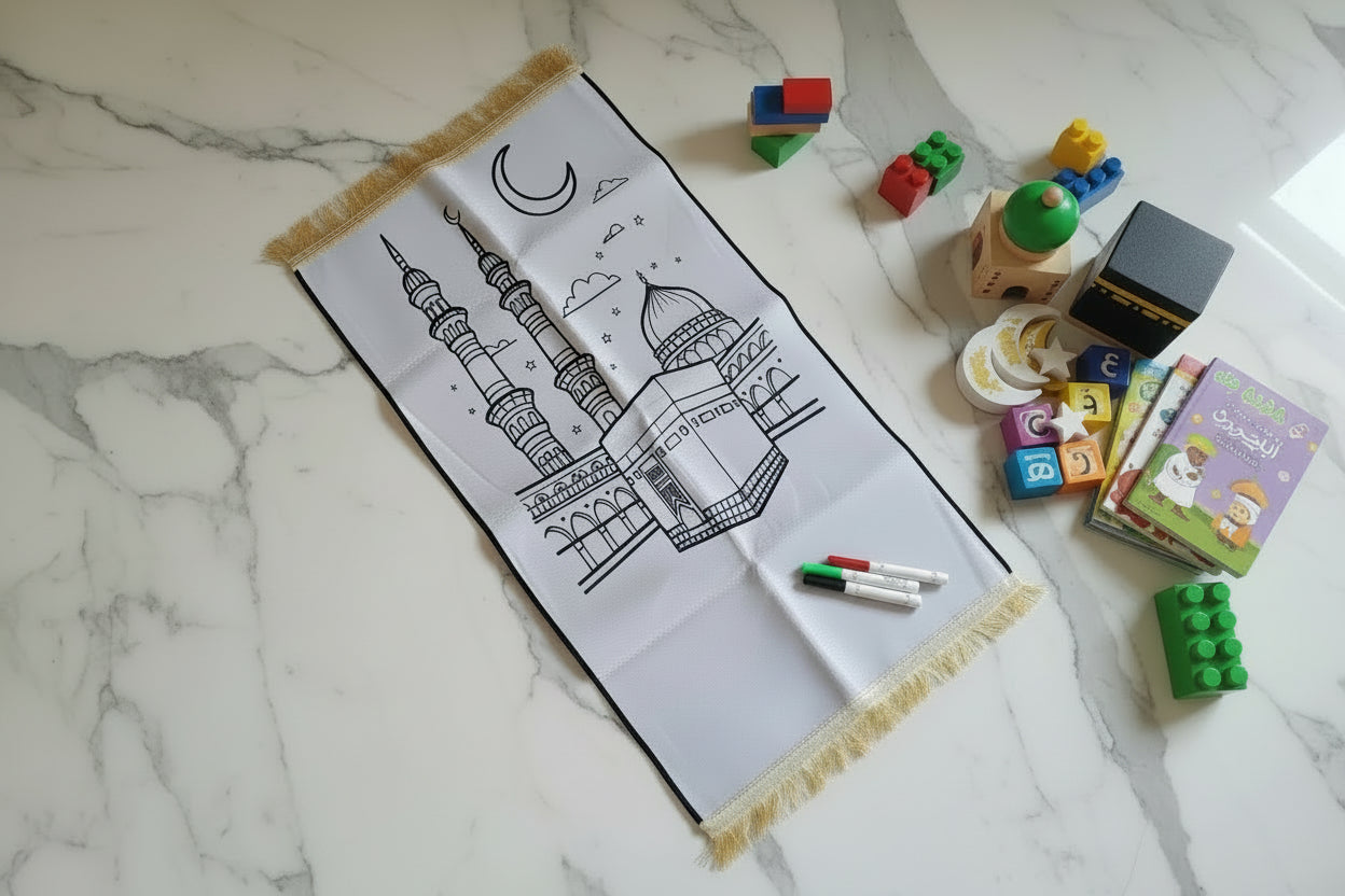 Colouring In Kids Prayer Mat