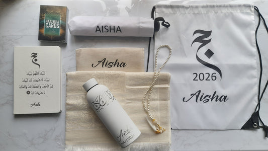 Hajj & Umrah 2026 Ultimate Collection — Kaaba Black & Ihram White