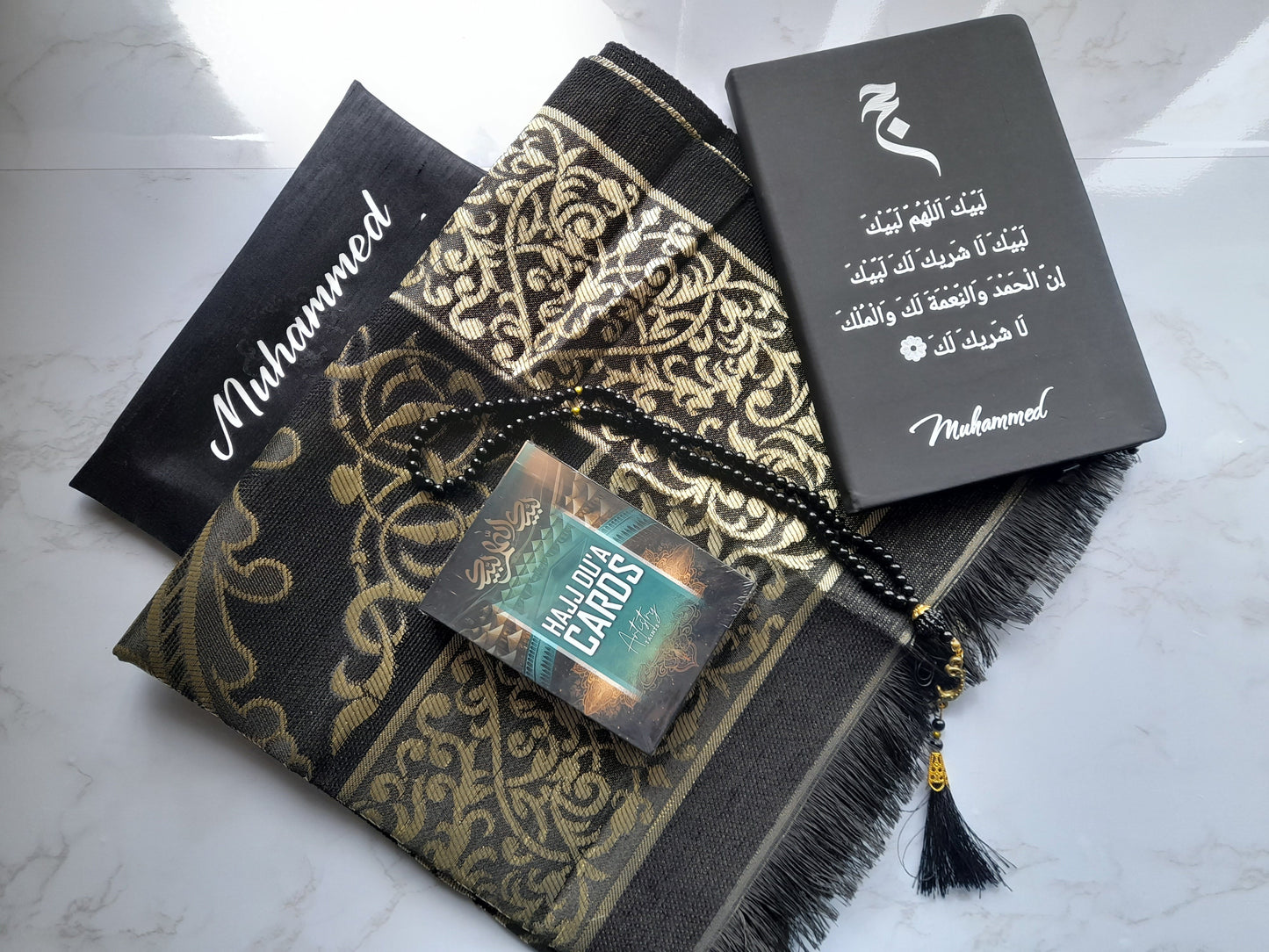 Hajj & Umrah 2026 Spiritual Reflection Set (Journal, Prayer Mat & Dua Cards)