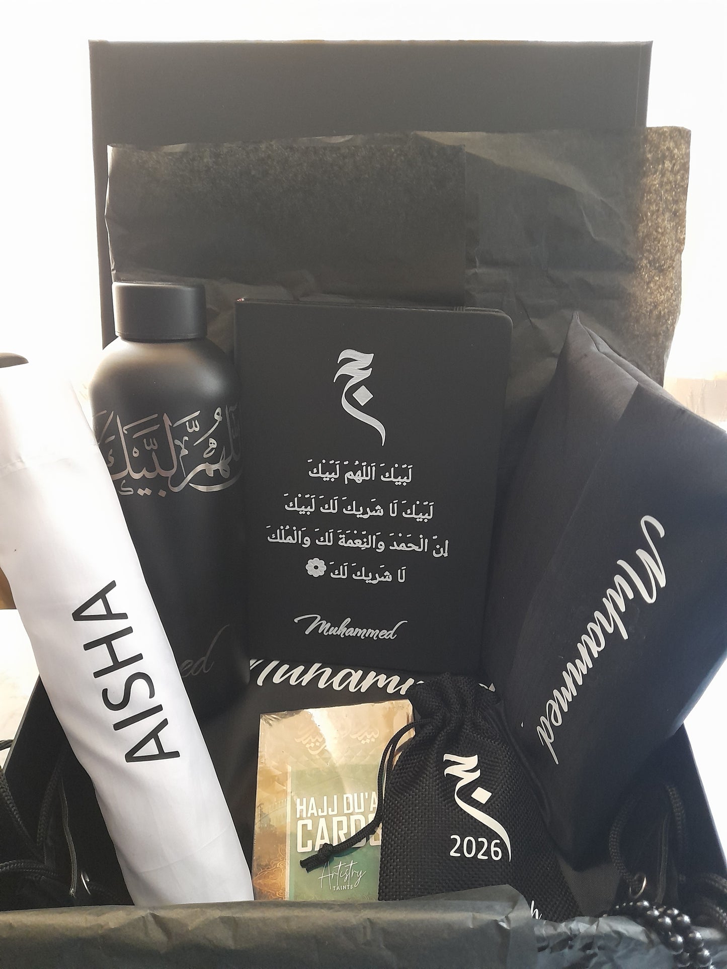 Hajj & Umrah 2026 Ultimate Collection — Kaaba Black & Ihram White