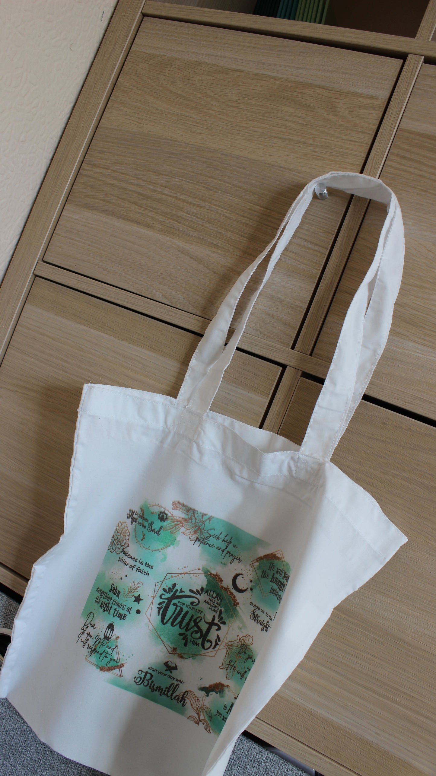 Islamic Affirmations Tote Bag