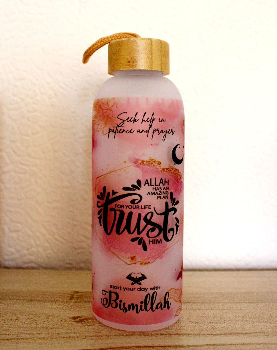 Islamic affirmations Frosted Bottle