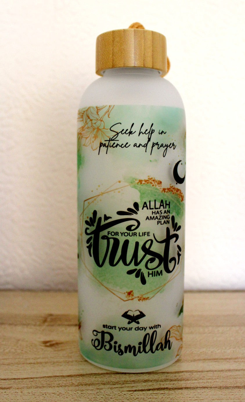 Islamic affirmations Frosted Bottle